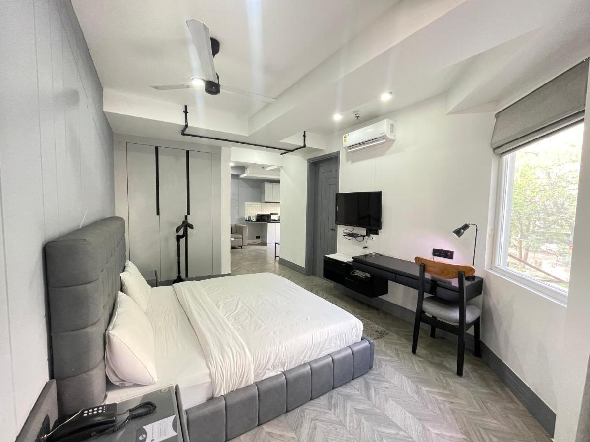 Bedchambers Serviced Apartments, Mg Road Gurgaon Exterior foto