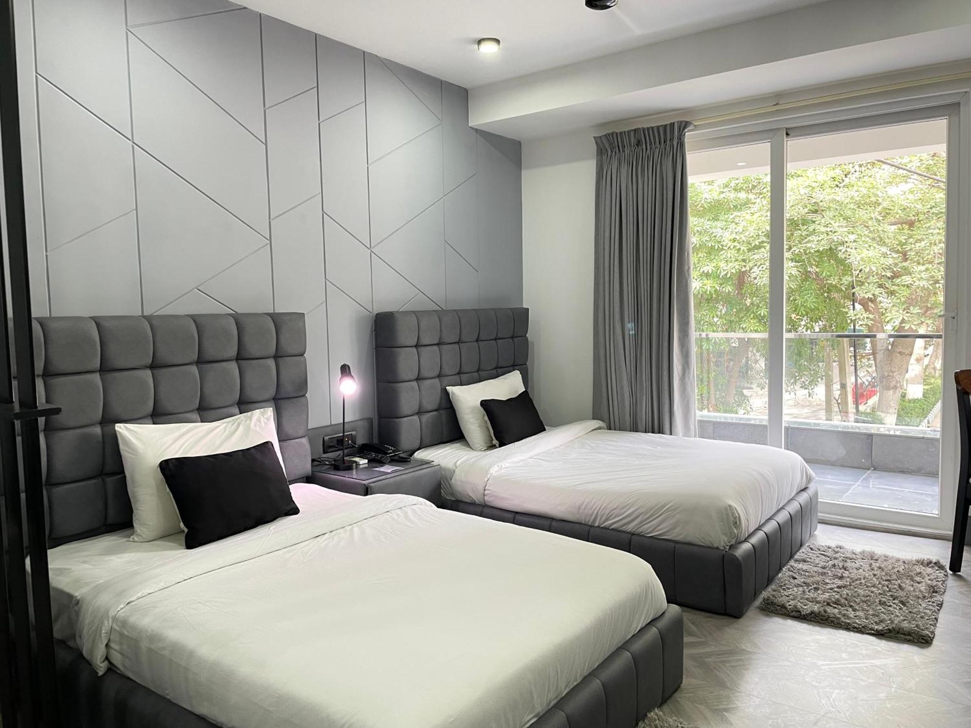 Bedchambers Serviced Apartments, Mg Road Gurgaon Exterior foto